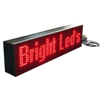 Red LED Message Displays