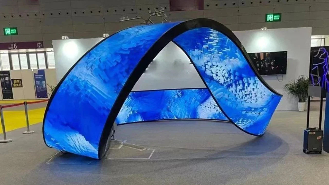 Flexibilní LED displej