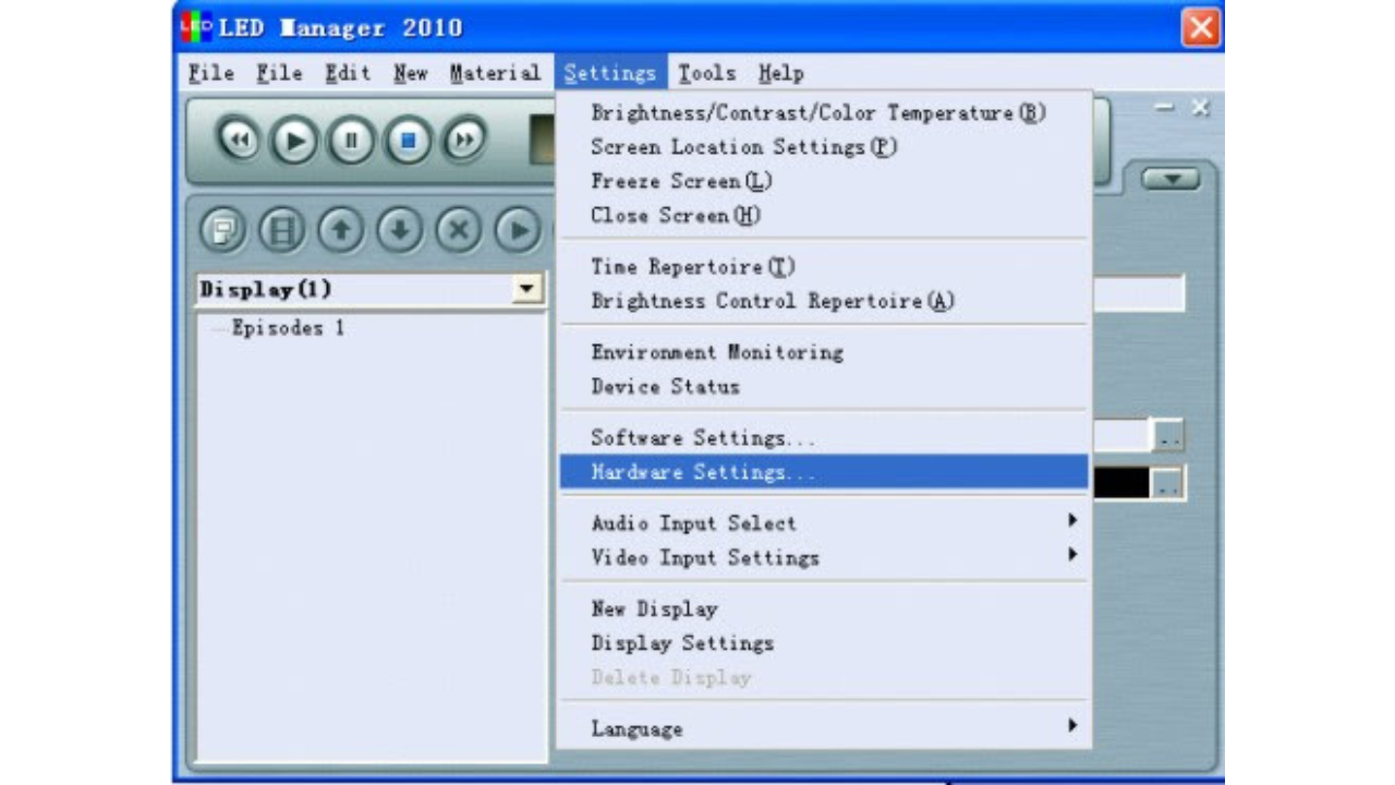 LED Editor