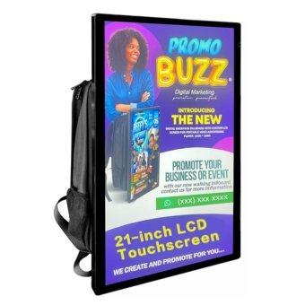 Batoh s LED billboardem