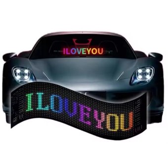 Window Display Daniel Racing Car Window LED Display Manufacturer in China - JINGYLED