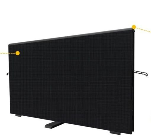 لوحة تسجيل النتائج بشريط LED