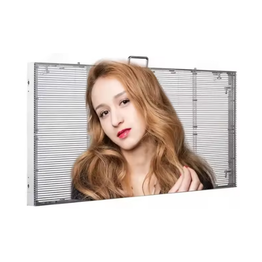 Transparent LED Glass Window Poster